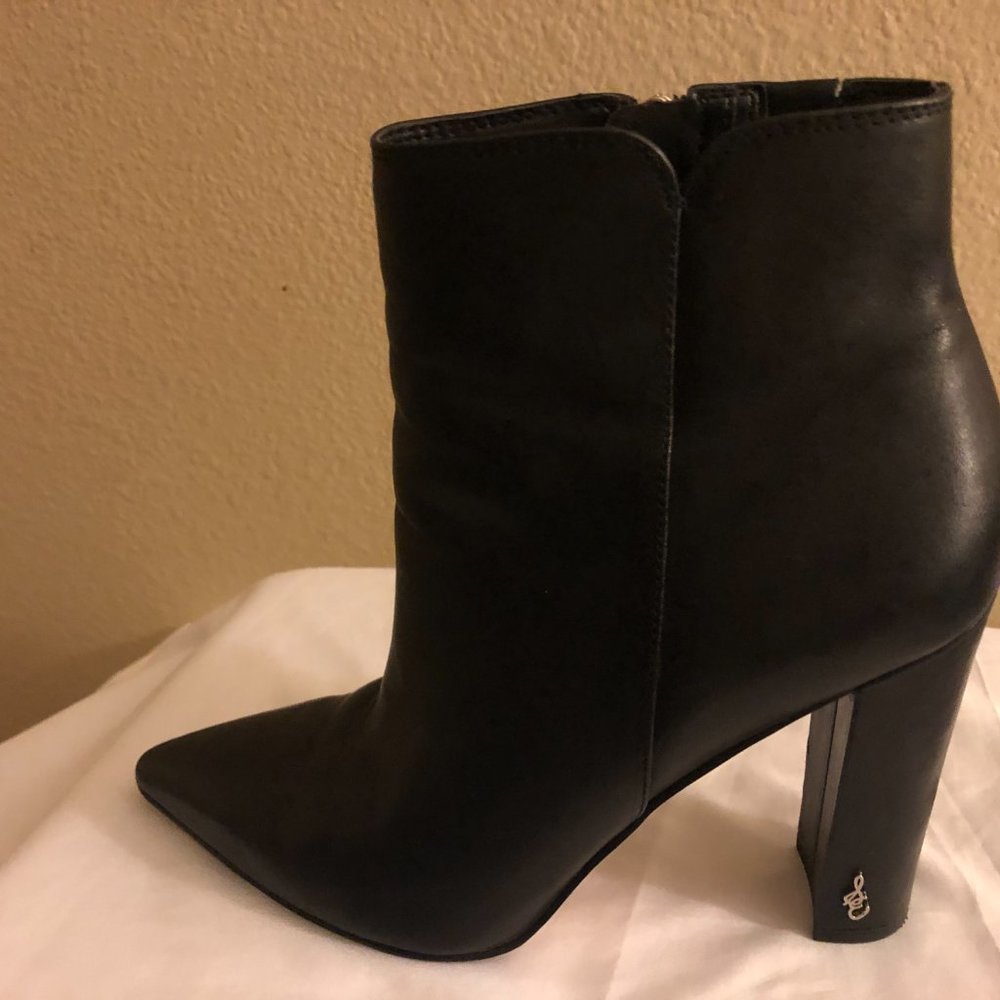Sam Edelman Raelle Pointed Toe Ankle Boots Size 7